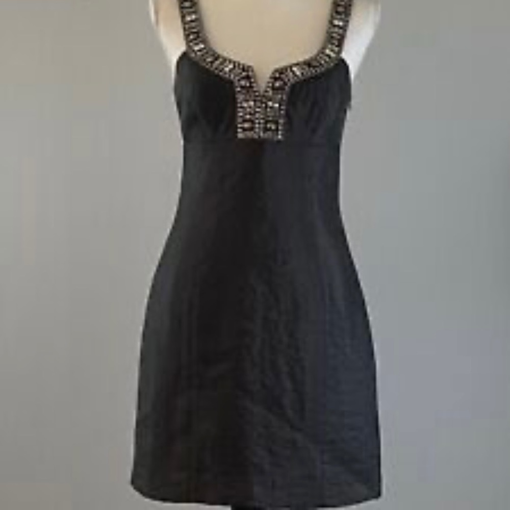 Dark gray formal dress by Laundry